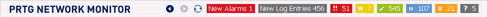 Enterprise Console Page Header Bar