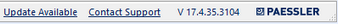 Enterprise Console Status Bar