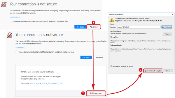 SSL Warning in Firefox