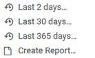 Context Menu Historic Data Context Menu Historic Data