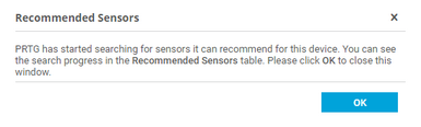 Recommended Sensors Investigation Recommended Sensors Investigation